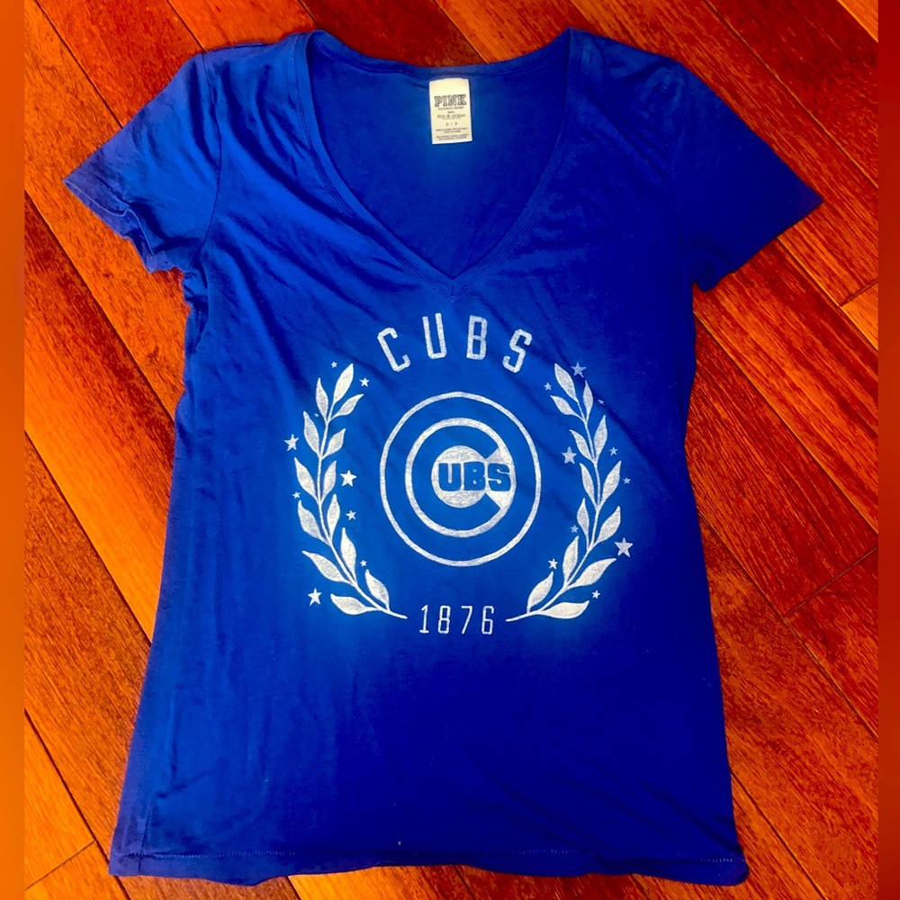 Blue Cubs Graphic T-Shirt by 5th & Ocean and PINK
